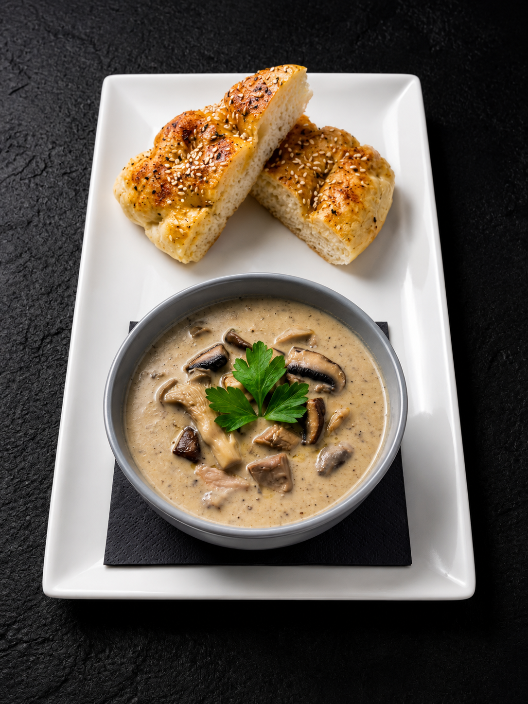 Garlic Mushrooms
